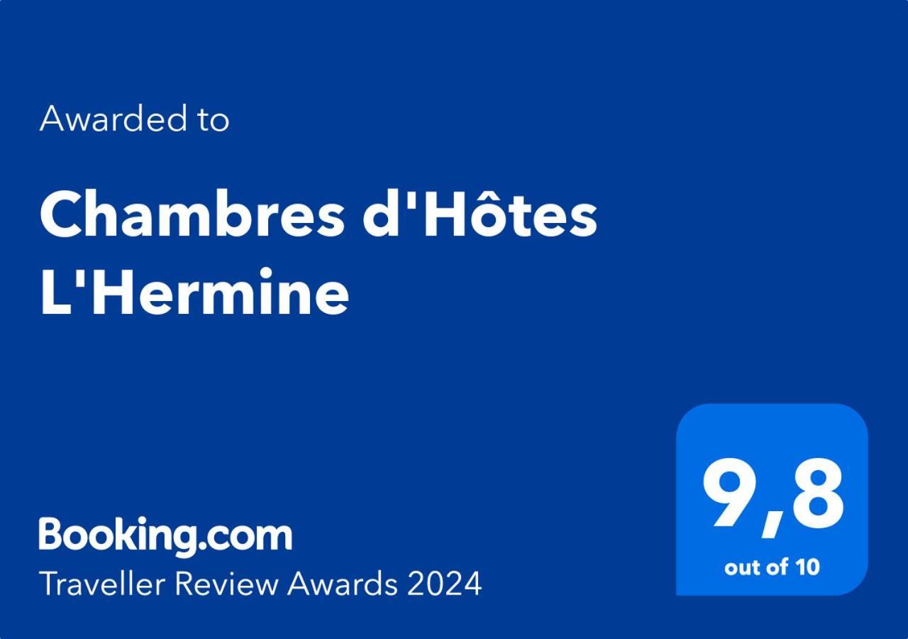 Chambres D'Hotes L'Hermine Vineuil Vineuil  Dış mekan fotoğraf
